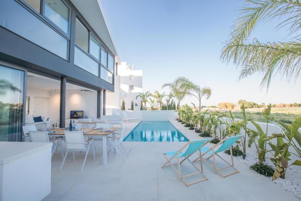 The White H Villa, Protaras, Fresh And Peaceful Paralimni Buitenkant foto